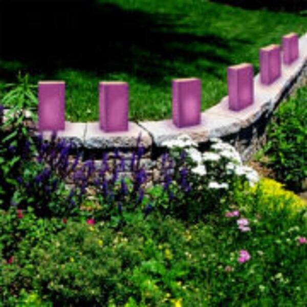 Pack of 100 Traditional Purple Relay for Life Decorative Luminaria Bags
